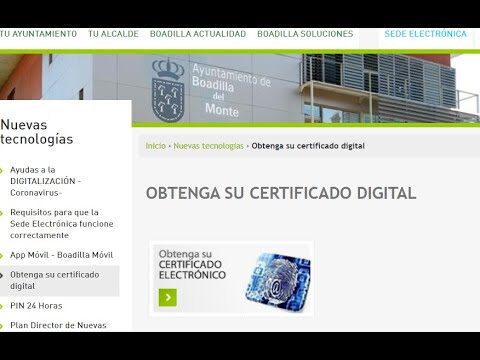 Gu&iacute;a para obtener el certificado de empadronamiento en Boadilla del Monte